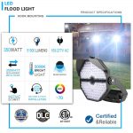 LED Stadium Lights 350W 49000LM with AC120-277V for Sports Fields (3)