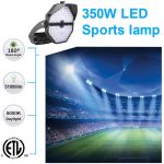 LED Stadium Lights 350W 49000LM with AC120-277V for Sports Fields (8)