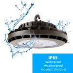 UFO LED High Bay Fixture 100W 5000K 120-277VAC (6)