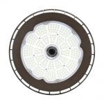 UFO LED High Bay Fixture 100W 5000K 120-277VAC (8)