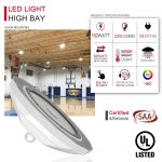 150W UFO High Bay LED Lighting Fixtures 5000K (4)