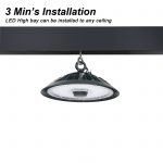 150W UFO High Bay LED Lights ETL DLC Certification Hook Mount (1)