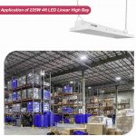 165W Linear High bay Led Light 120°Beam Angle With Motion Sensor (14)