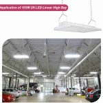 165W Linear High bay Led Light 120°Beam Angle With Motion Sensor (15)