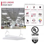 165W Linear High bay Led Light 120°Beam Angle With Motion Sensor (7)