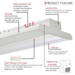 165W Linear Led Light Fixtures 120V-277V 5000K Replacement 400W HID (11)