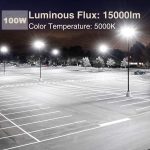 200W Led Flood Light Outdoor 30,000LM 5000K With U Bracket Mounting (4)