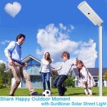 30W LED Solar Street Light 5000K for streets parking lots long driveways (13)