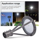 50W Led Post Top Area Light For Garden Yard Acorn Head Retrofit (1)