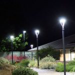 50W Led Post Top Area Light For Garden Yard Acorn Head Retrofit (17)