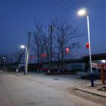 50W Solar street light for outdoor gardens courtyard parks (10)