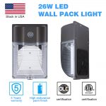 Exterior Wall Pack LED Lights 26W IP65 5000K 3,120LM with 100-277VAC (21)