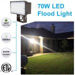 Flood LED 70W 5000K 8,900Lm with AC120-277V for Ground (7)