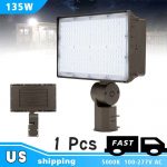 Flood LED Lights Outdoor 135W 5000K 18,000Lm with AC120-277V (2)