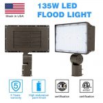 Flood LED Lights Outdoor 135W 5000K 18,000Lm with AC120-277V (8)