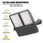 Flood Light LED 240W IP65 5000K 31,200Lm with 100-277VAC Black (7)