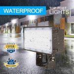 Flood Light LED Outdoor 100W IP65 5000K with AC120-277V 13,300Lm (5)