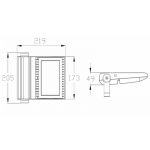 Flood Lights Outdoor 50W IP67 5000K with EMC ETL Listed 6,500LM (19)