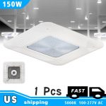 Gas Station Light Led 150W 19500LM IP65 PC Cover Housing (2)