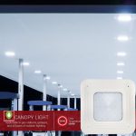 Gas Station Light Led 150W 19500LM IP65 PC Cover Housing (6)