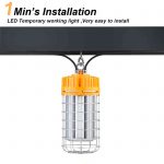 High Bay Temporary LED Work Light 100W 5000K with 100-277VAC 13,000Lm (16)