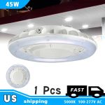 LED Canopy fixture 45W 5000lm 120-277VAC with UL DLC listed (1)