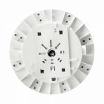 LED Canopy light fixture 60W 7100lm replacement 175W metal (10)