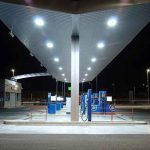 LED Canopy light fixture 60W 7100lm replacement 175W metal (13)