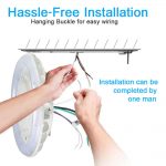 LED Canopy lighting 90W 11600lm 5000K with motion sensor (7)