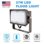 LED Flood Lights Outdoor 27W IP65 5000K with AC120-277V 3,600Lm (5)