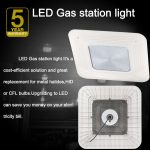 LED Gas Station Light 150W 5000K 19,000Lm with 100-277VAC White (2)