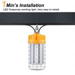 LED High Bay Temporary Lights 80W 5000K with 10,400Lm 100-277VAC (17)