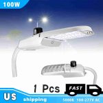 LED Pole Light 100W 5000K 13800lm 300W MH Equal Slim Shape (2)