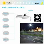 LED Pole Light 100W 5000K 13800lm 300W MH Equal Slim Shape (3)