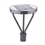 LED Post Light Solar 25W IP65 5000K with 3,000Lm for Courtyard lighting (2)