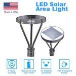 LED Post Top Light Fixture Solar 25W IP65 5000K with 3,000Lm (1)
