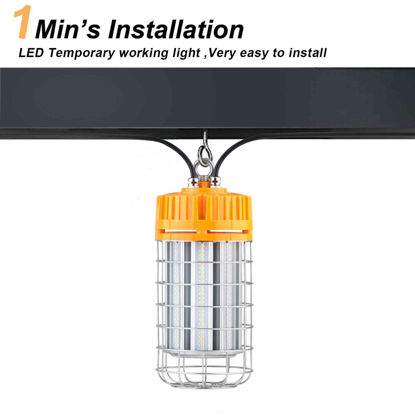 LED Temporary Lighting for Construction 150W 5000K 19,500Lm with AC120277V Eco Glxy