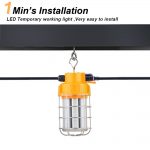 LED Temporary Work 50W 5000K with 6,500Lm 100-277VAC Hook Install (2)