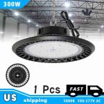 LED Ufo High Bay Light 300W IP65 5000K 31,200Lm with 100-277VAC (6)