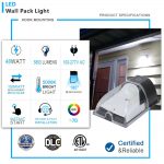 LED Wall Pack Lights 26W IP65 5000K with 3,120LM for Building Lighting (15)