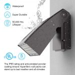 LED Wall Packs Outside Lighting 100W IP65 5000K 12,000LM with Brown Finish (5)