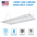Linear LED Fixtures 180W 5000K with 120-277VAC for Industrial areas (1)