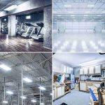 Linear LED Fixtures 180W 5000K with 120-277VAC for Industrial areas (9)