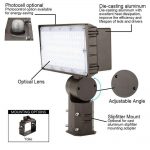 Outdoor Flood Light Fixtures 70W 5000K 8,900Lm with AC120-277V (8)