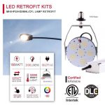 Parking Lot Lights Retrofit LED 150W 5000K – 450W Mental Halide Equivalent (8)