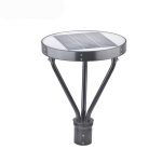 Solar LED Post Top 25W IP65 5000K 3,000Lm with Black Finish