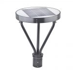 Solar LED Post Top Light 25W IP65 5000K with 3,000Lm Black Finish (2)