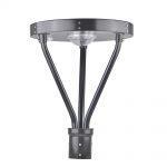 Solar LED Post Top Light 25W IP65 5000K with 3,000Lm Black Finish (3)