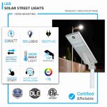Solar Street light led 30W 2500lm IP65 for residential and commercial lighting (2)