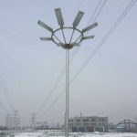 Solar street lighting 120W 5000K PIR Sensor for IP65 outdoor lighting (12)